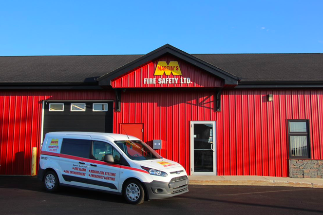Martin's Fire Safety Building And Vehicle